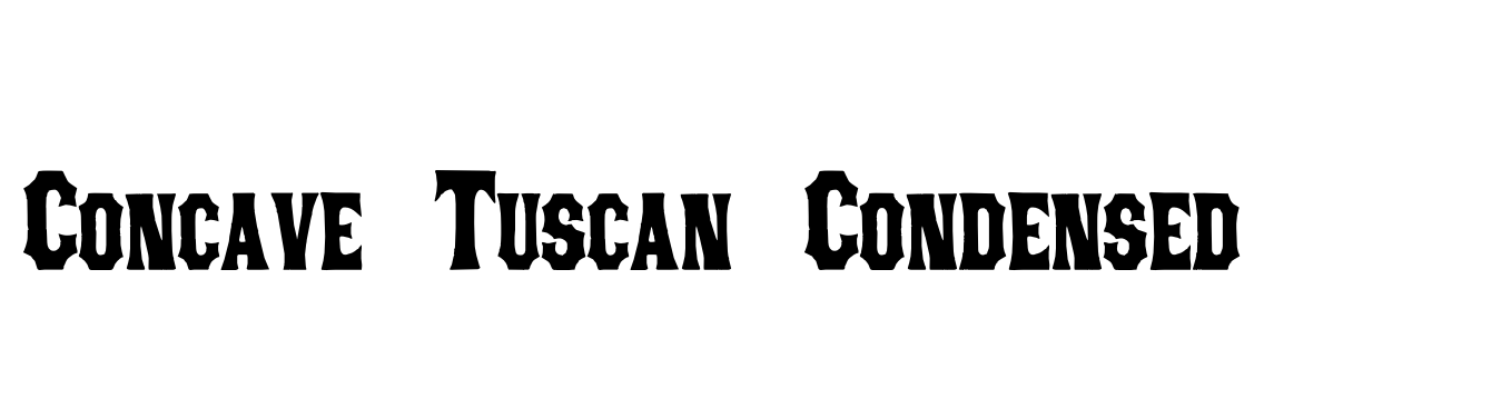 Concave Tuscan Condensed